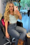 A very sexy selfie of a Brazilian escort named Tallie